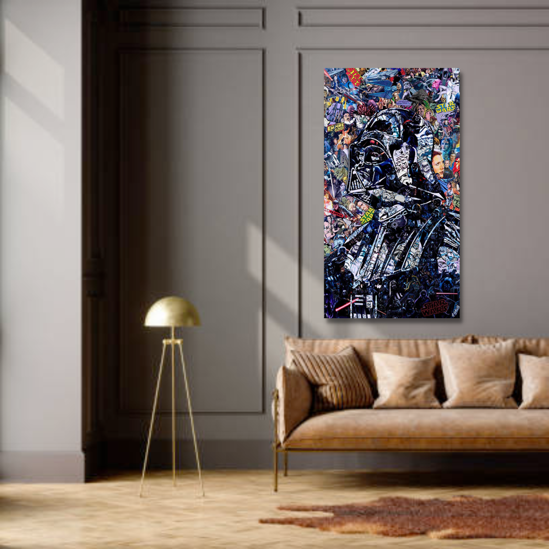 Stornfield | Disney Star Wars Darth Vader Canvas Print - Wall Decor - Famous Wall Art