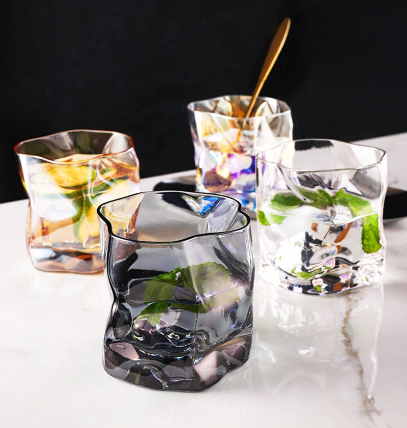 Stornfield | Distorted Texture Whisky Glass Set