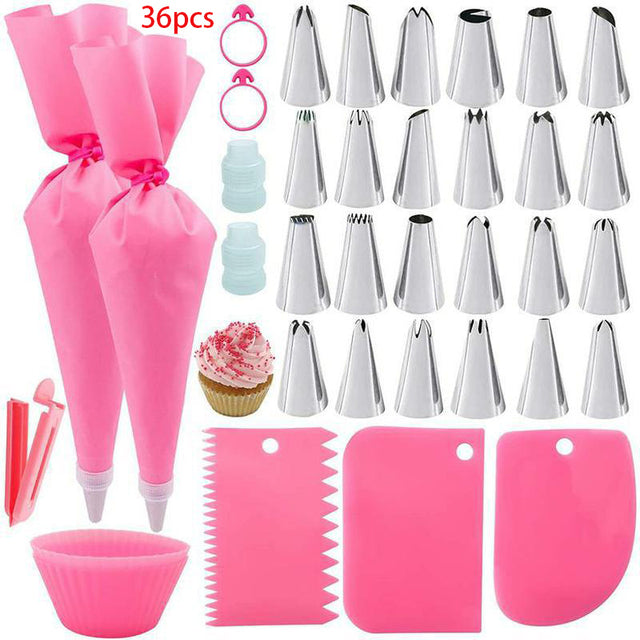 DIY Cake Turntable Cream Decoration Accessory Spatula Set Baking Tool | Stornfield