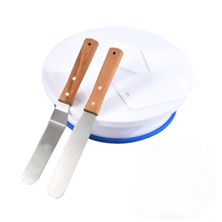 DIY Cake Turntable Cream Decoration Accessory Spatula Set Baking Tool | Stornfield