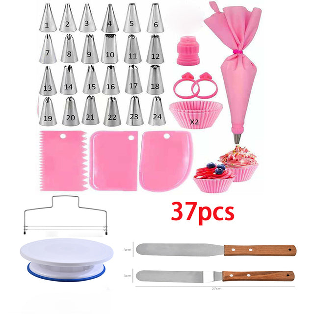 DIY Cake Turntable Cream Decoration Accessory Spatula Set Baking Tool | Stornfield
