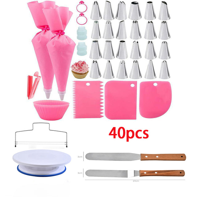 DIY Cake Turntable Cream Decoration Accessory Spatula Set Baking Tool | Stornfield