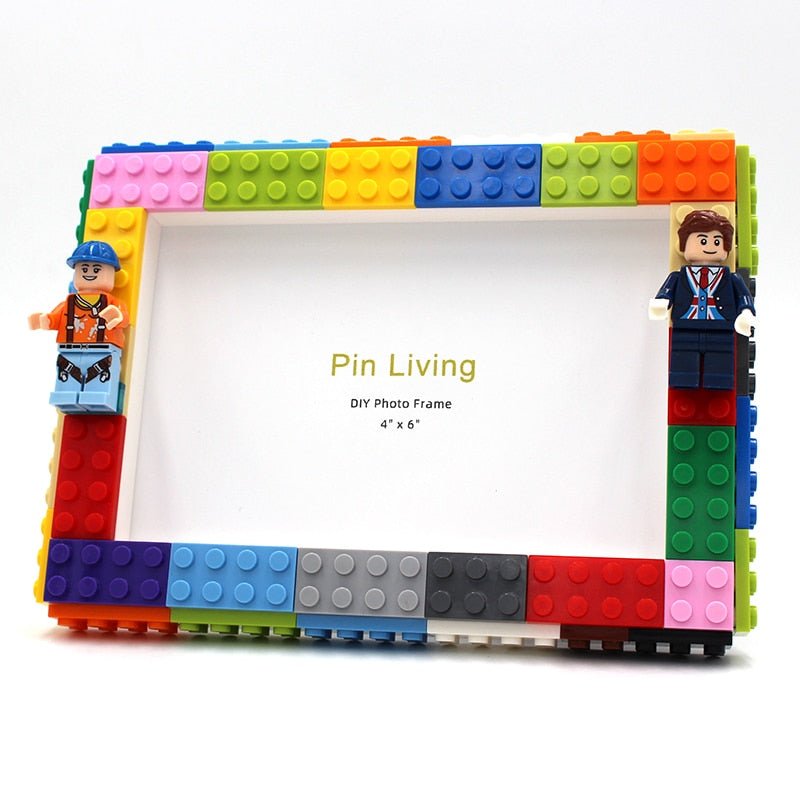 DIY Children's Building Block Photo Frame in Modern Style | Stornfield