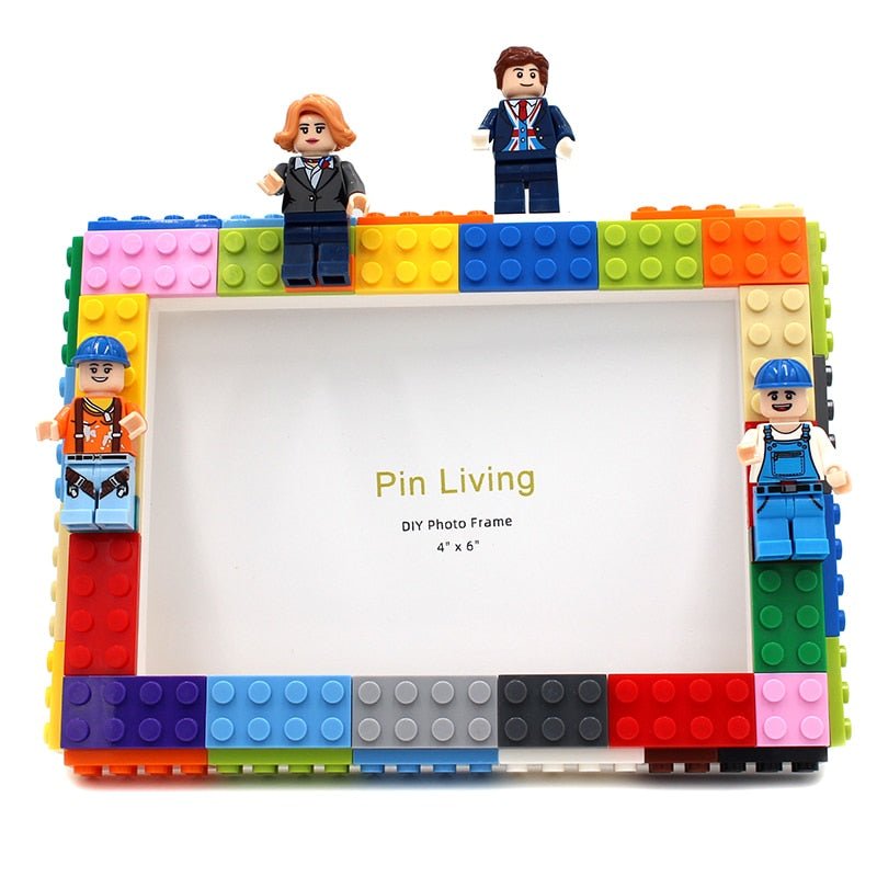 DIY Children's Building Block Photo Frame in Modern Style | Stornfield