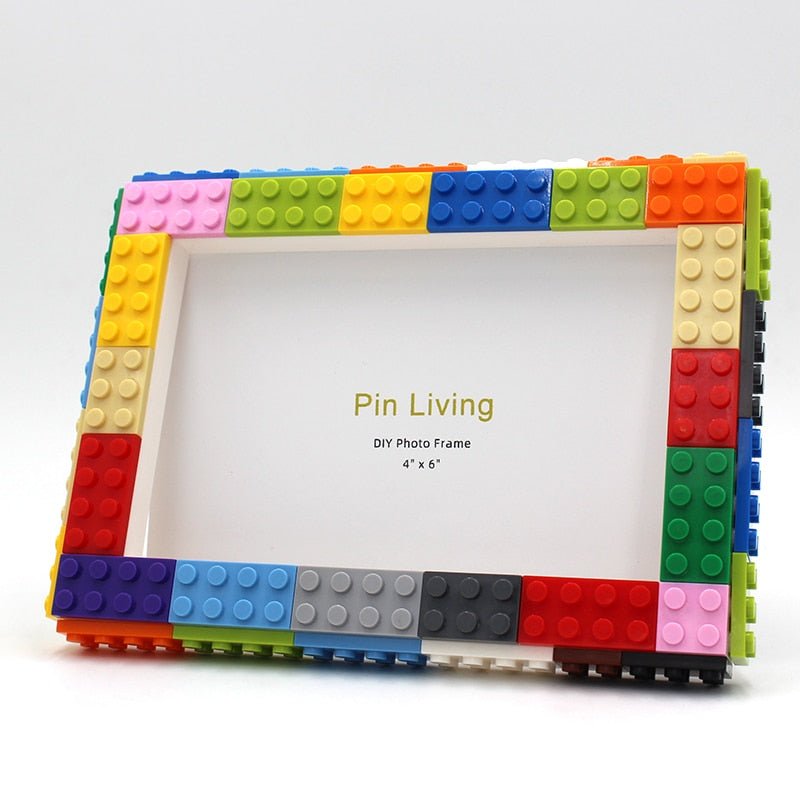 DIY Children's Building Block Photo Frame in Modern Style | Stornfield