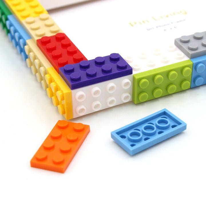 DIY Children's Building Block Photo Frame in Modern Style | Stornfield