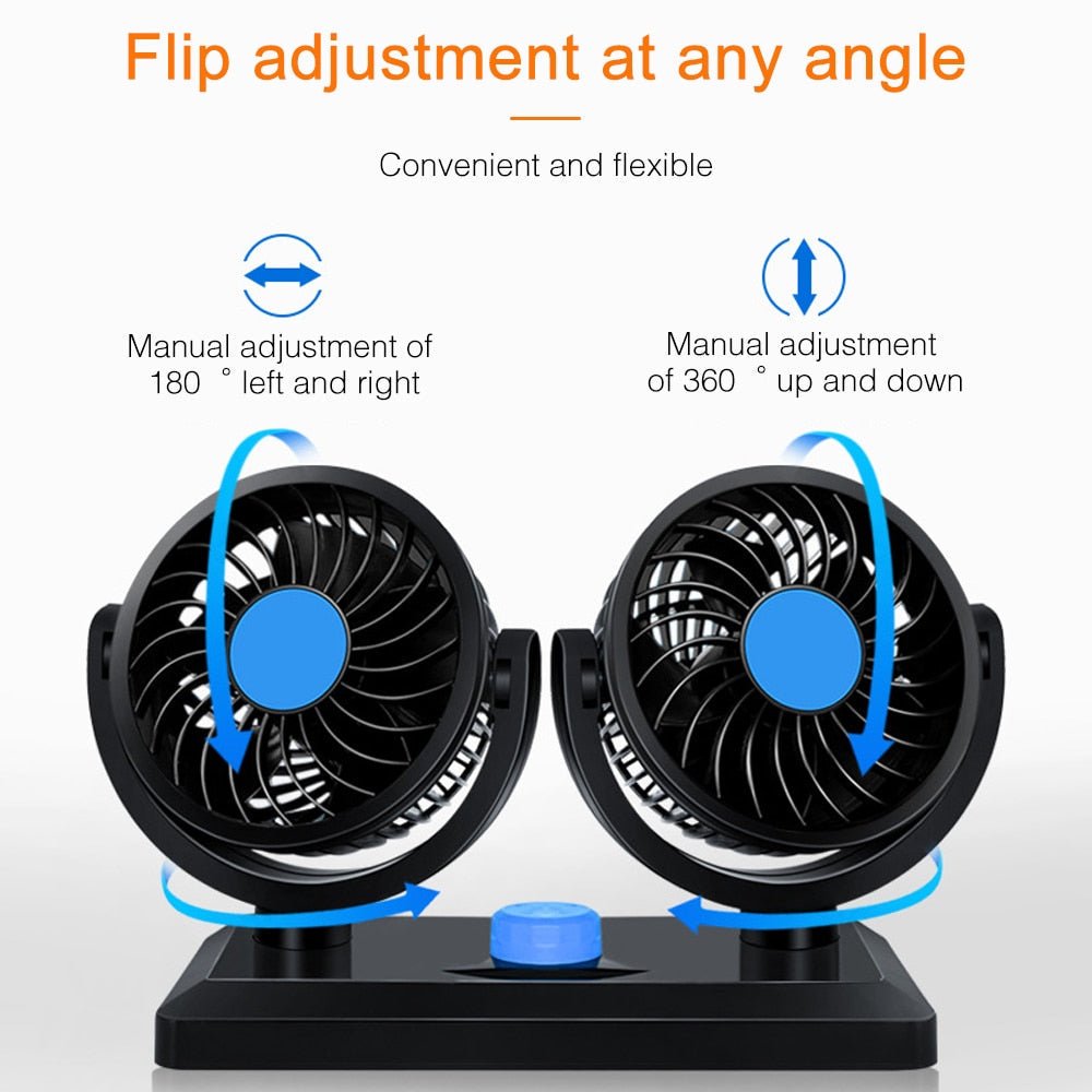 Double Cooling Car Fan - CoolingAir | Stornfield