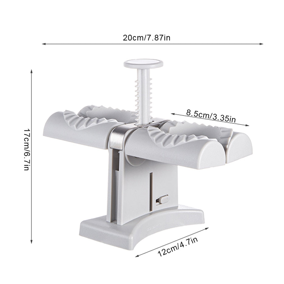 Double Heads Automatic Dumpling Making Mold Manual Press Machine | Stornfield