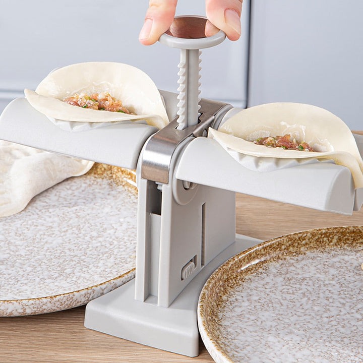 Double Heads Automatic Dumpling Making Mold Manual Press Machine | Stornfield