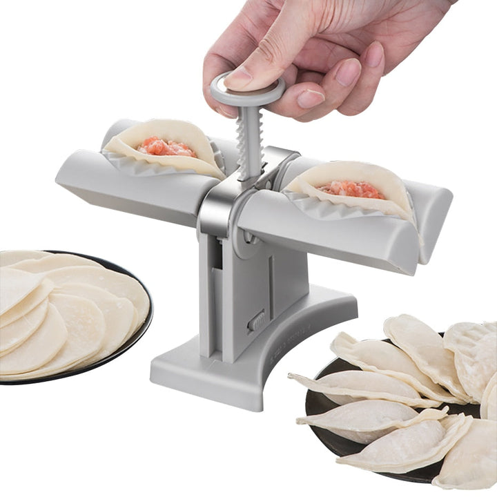 Double Heads Automatic Dumpling Making Mold Manual Press Machine | Stornfield