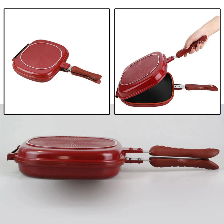 Double Side Bread Frying Pan Non Stick Multiple Purposes Toaster | Stornfield