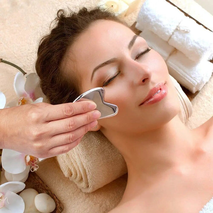 Sculpt - Goodbye Tensions - Wrinkles Removed - Gua Sha Made of Stainless Steel | Stornfield