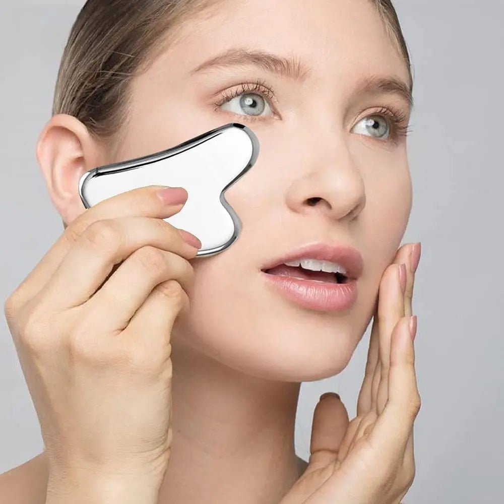Sculpt Goodbye Tensions Removes Wrinkles Gua Sha Made of Stainless Steel | Stornfield