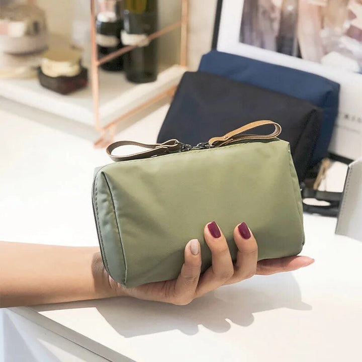 Portable Cosmetic Organizer Ready for Travel Elegance and Practicality | Stornfield