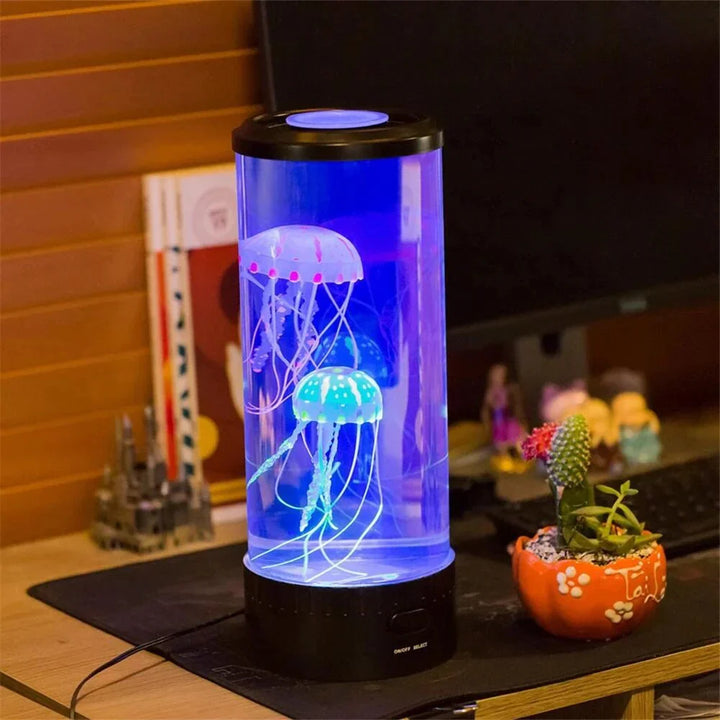 LED Jellyfish Lava Lamp - OceanGlow | Stornfield