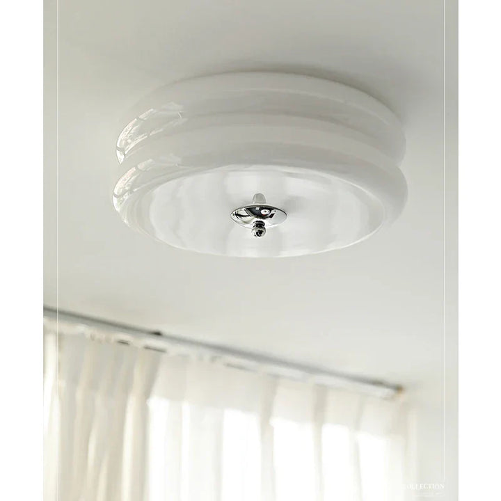 Danish ceiling light in Bauhaus style - Elegant aura lamp for living room & bedroom | Stornfield