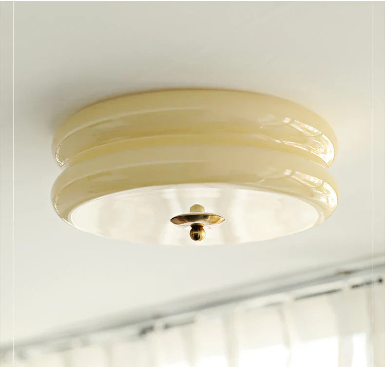 Danish ceiling light in Bauhaus style - Elegant aura lamp for living room & bedroom | Stornfield