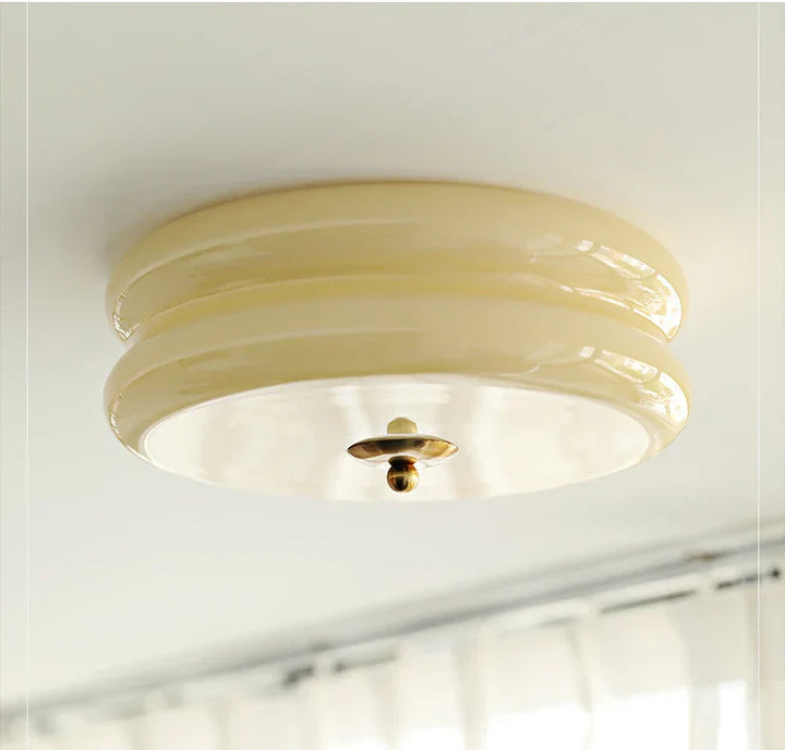Danish ceiling light in Bauhaus style - Elegant aura lamp for living room & bedroom | Stornfield