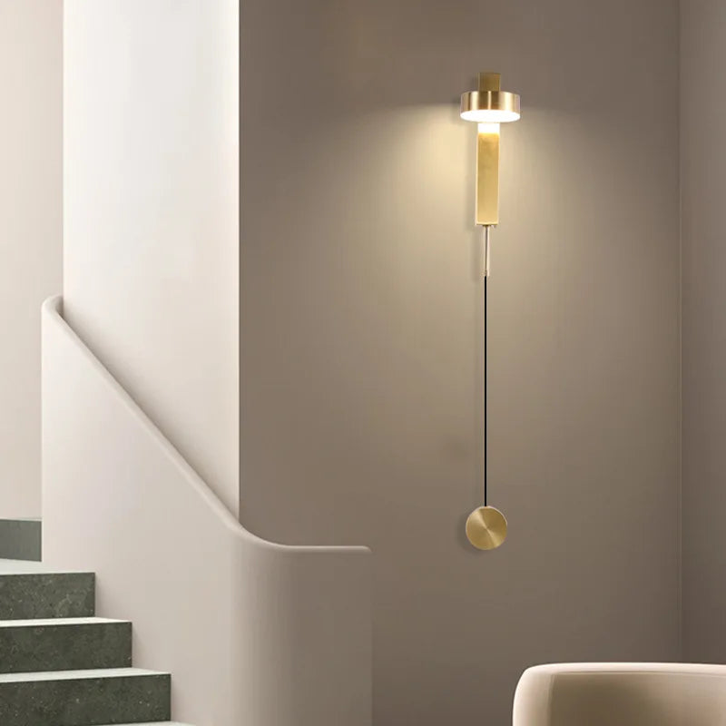 Modern LED Wall Light with Minimalist Design for Hallway or Living Room | Stornfield