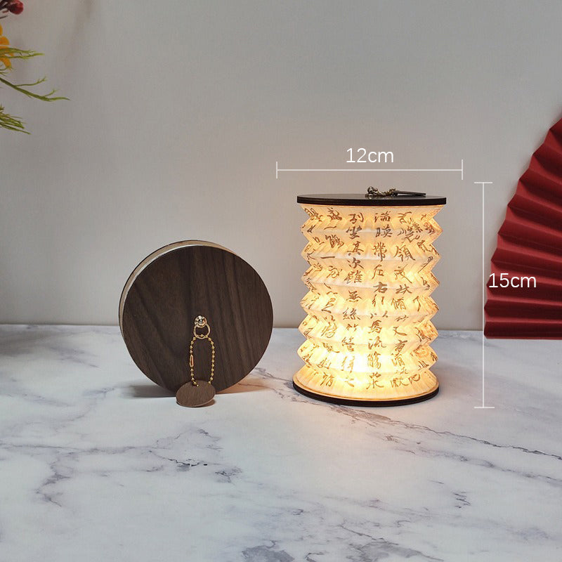 Foldable LED Lantern with Compact Design – Portable Decorative Lamp for Indoor and Outdoor Areas | Stornfield
