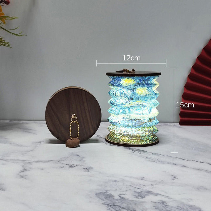 Foldable LED Lantern with Compact Design – Portable Decorative Lamp for Indoor and Outdoor Areas | Stornfield