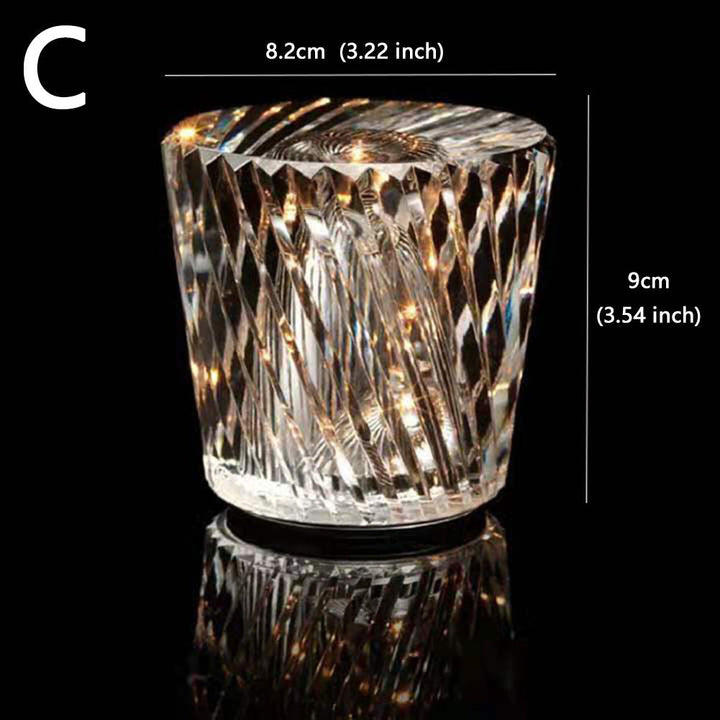 Stornfield | Crystal Cordless Table Lamp