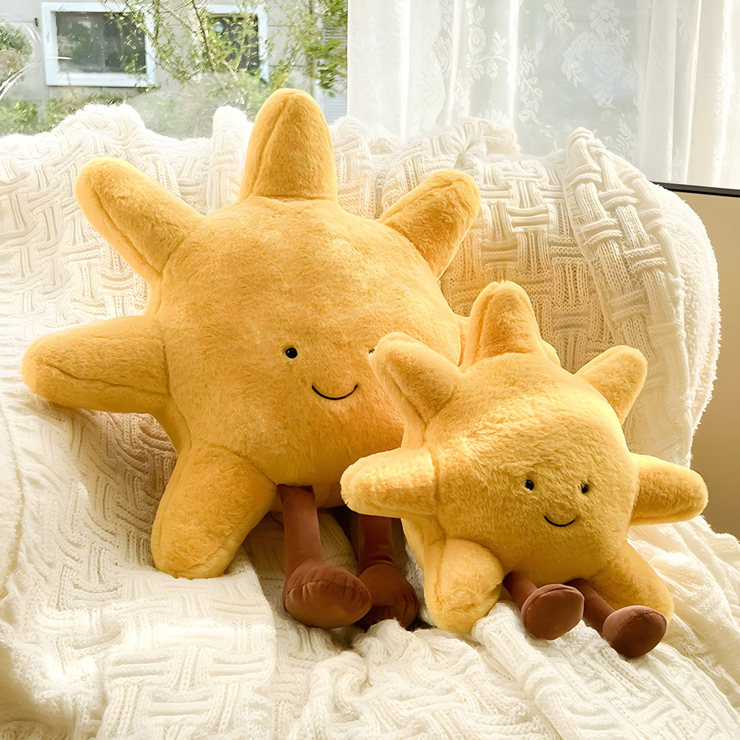CloudMoon Cushion - Soft Moon and Sun Tatami Cushion | Stornfield