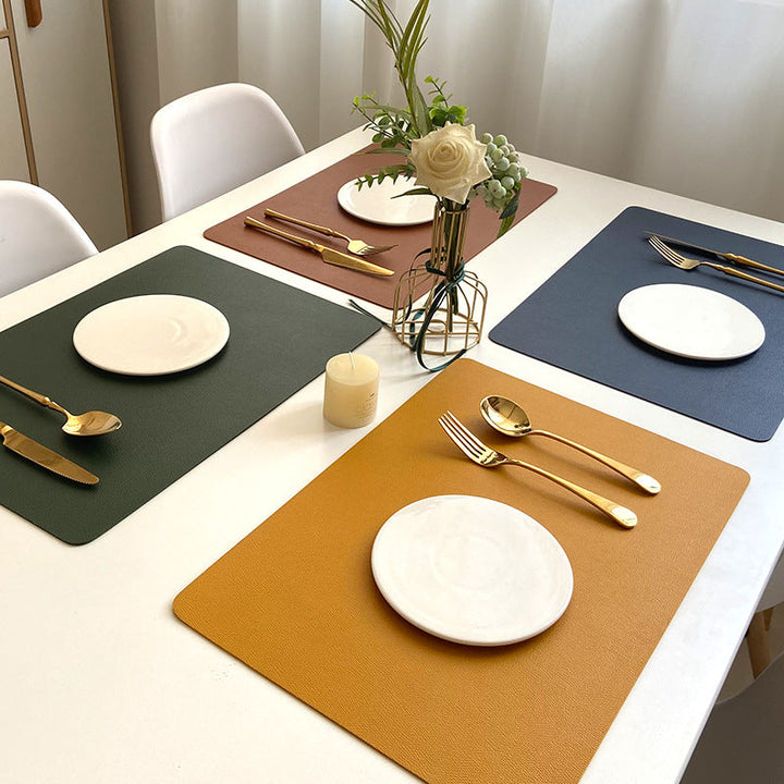 Stornfield | Dual-Layer Leather Desk Mat