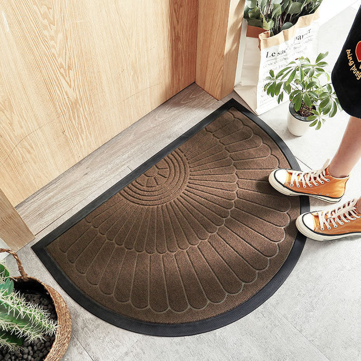 High-quality dirt-catching mat with rubber bristles – Non-slip doormat for clean floors | Stornfield