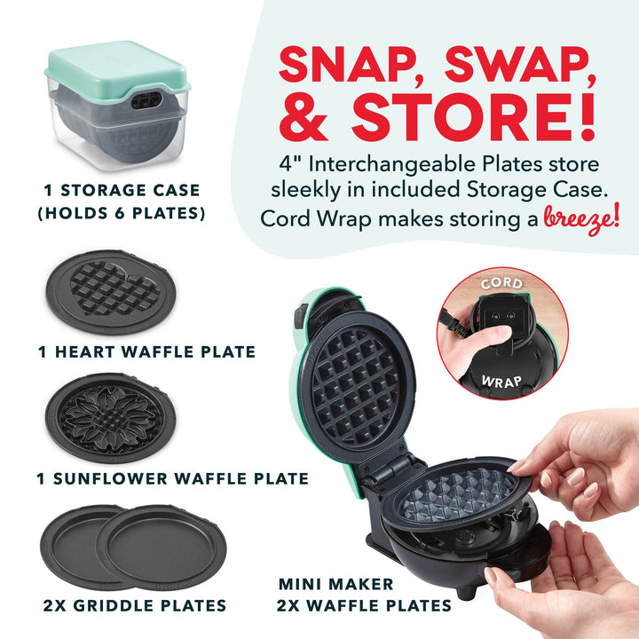 Waffle and Grill Mini Press | Stornfield