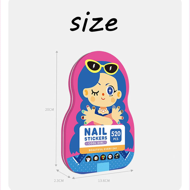 Kids Nail Art Sticker | Fun & Easy Designs | Stornfield
