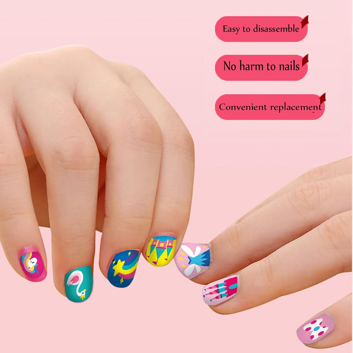 Kids Nail Art Sticker | Fun & Easy Designs | Stornfield