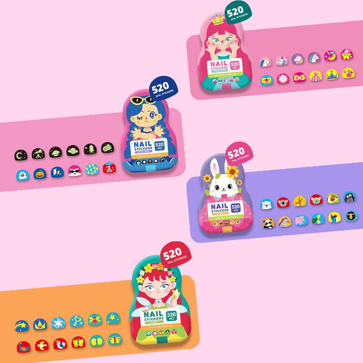 Kids Nail Art Sticker | Fun & Easy Designs | Stornfield