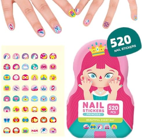 Kids Nail Art Sticker | Fun & Easy Designs | Stornfield