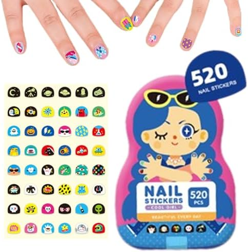 Kids Nail Art Sticker | Fun & Easy Designs | Stornfield