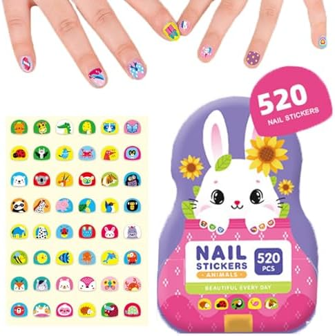 Kids Nail Art Sticker | Fun & Easy Designs | Stornfield