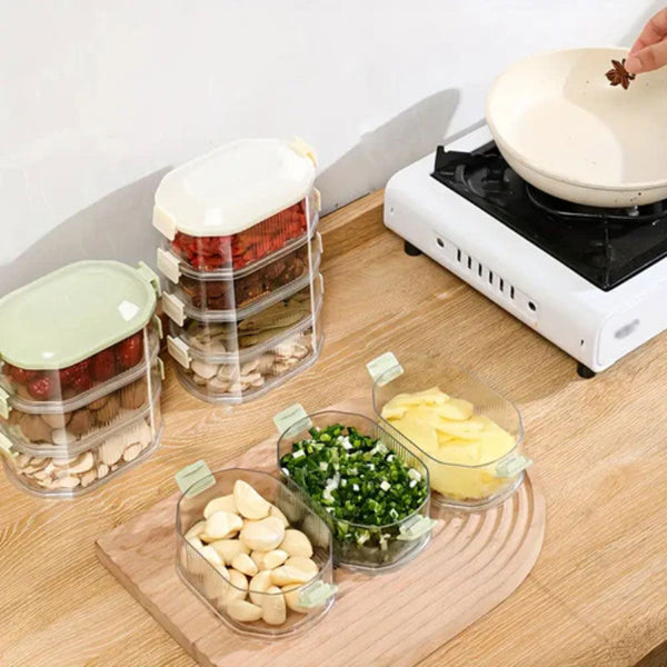 Stackable spice organizers | Elegant, sturdy and functional | Stornfield