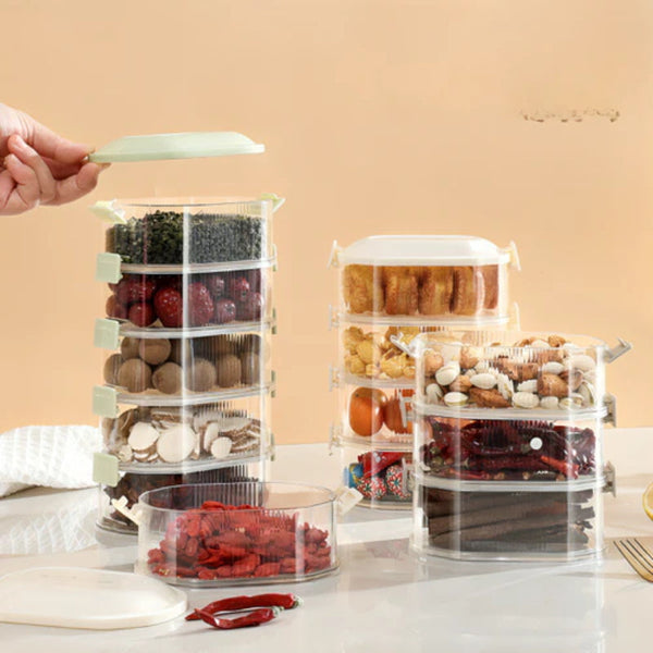 Stackable spice organizers | Elegant, sturdy and functional | Stornfield