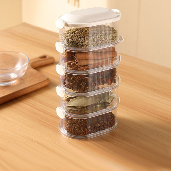 Stackable spice organizers | Elegant, sturdy and functional | Stornfield