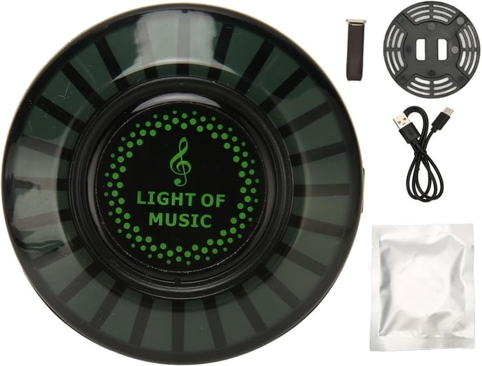 Auto Sound Pickup Light | Portable RGB Fun on the Go | Stornfield