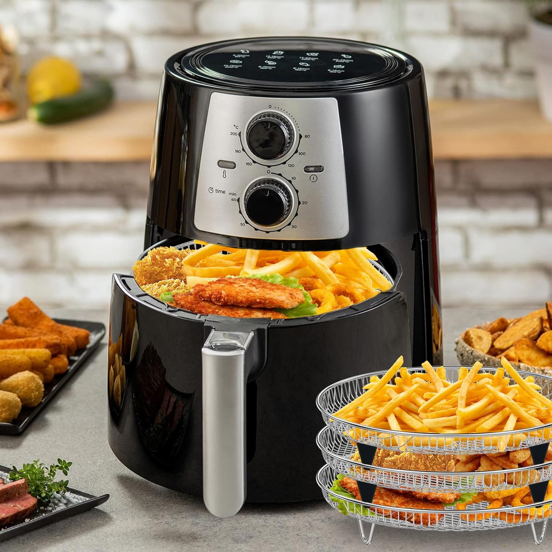 Stackable Air Fryer Racks | Space-saving frying made easy | Stornfield