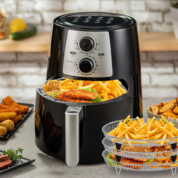 Stackable Air Fryer Racks | Space-saving frying made easy | Stornfield