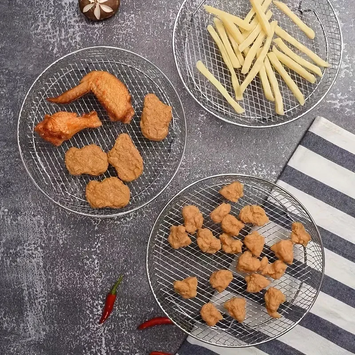 Stackable Air Fryer Racks | Space-saving frying made easy | Stornfield