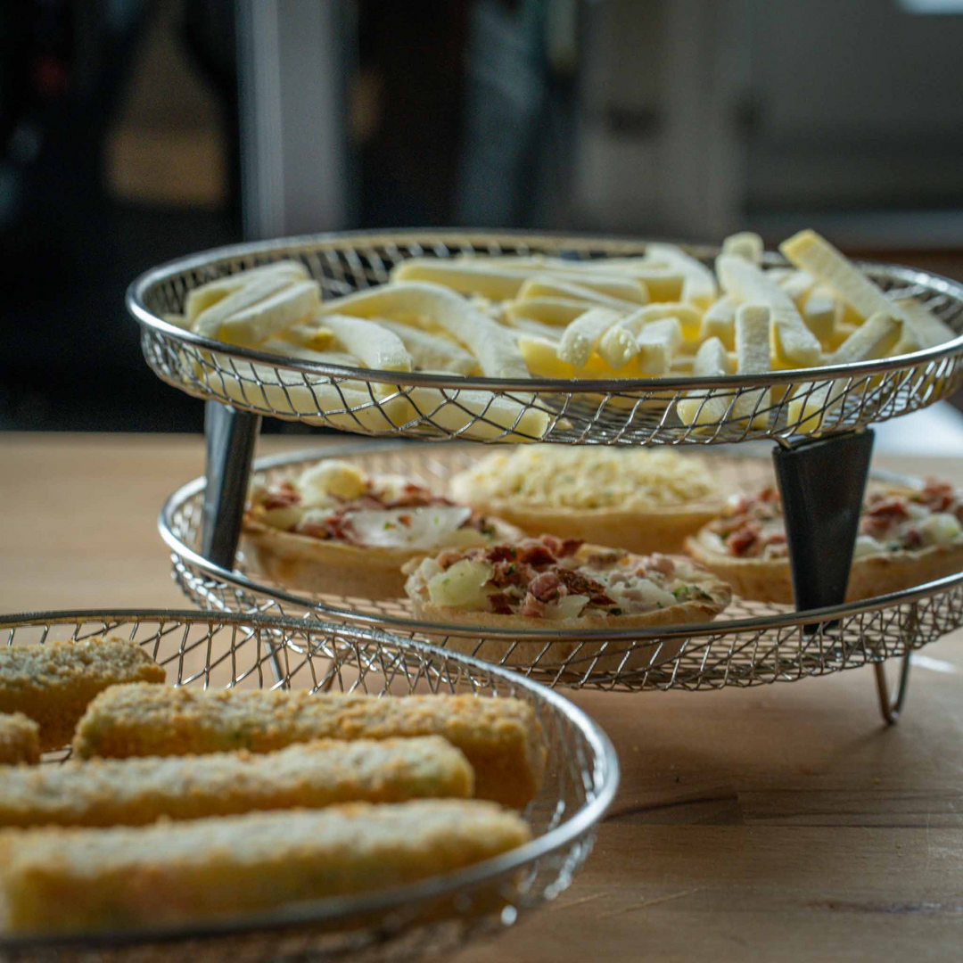 Stackable Air Fryer Racks | Space-saving frying made easy | Stornfield