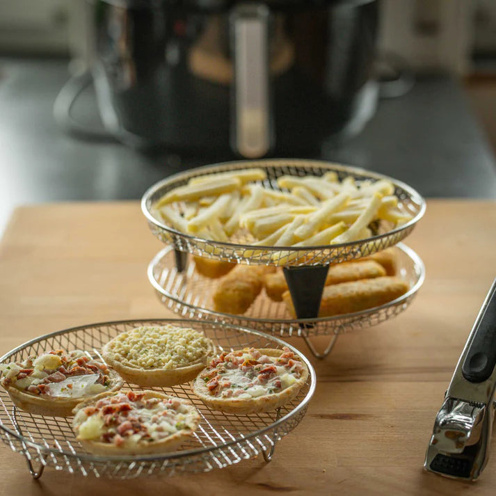 Stackable Air Fryer Racks | Space-saving frying made easy | Stornfield