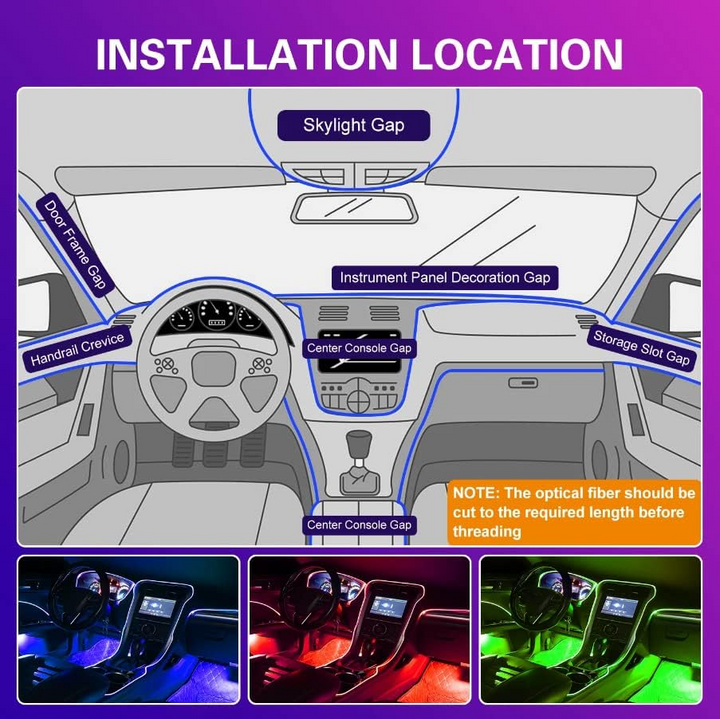 Car Interior LED Light | Stylish ambience anywhere | Stornfield