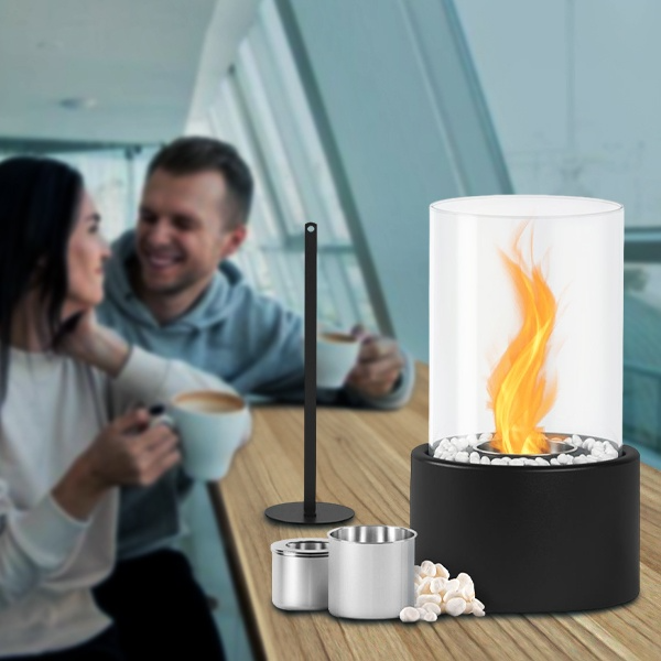 Compact Table Firepit | Cozy warmth, anytime and anywhere | Stornfield