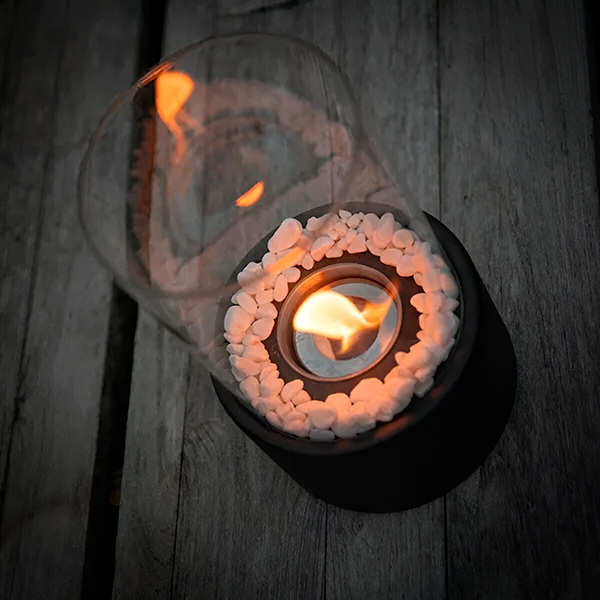 Compact Table Firepit | Cozy warmth, anytime and anywhere | Stornfield