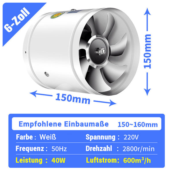 Super-Suction-Fan | Quiet, powerful extractor | Stornfield