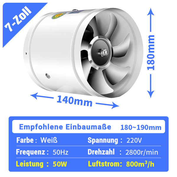 Super-Suction-Fan | Quiet, powerful extractor | Stornfield